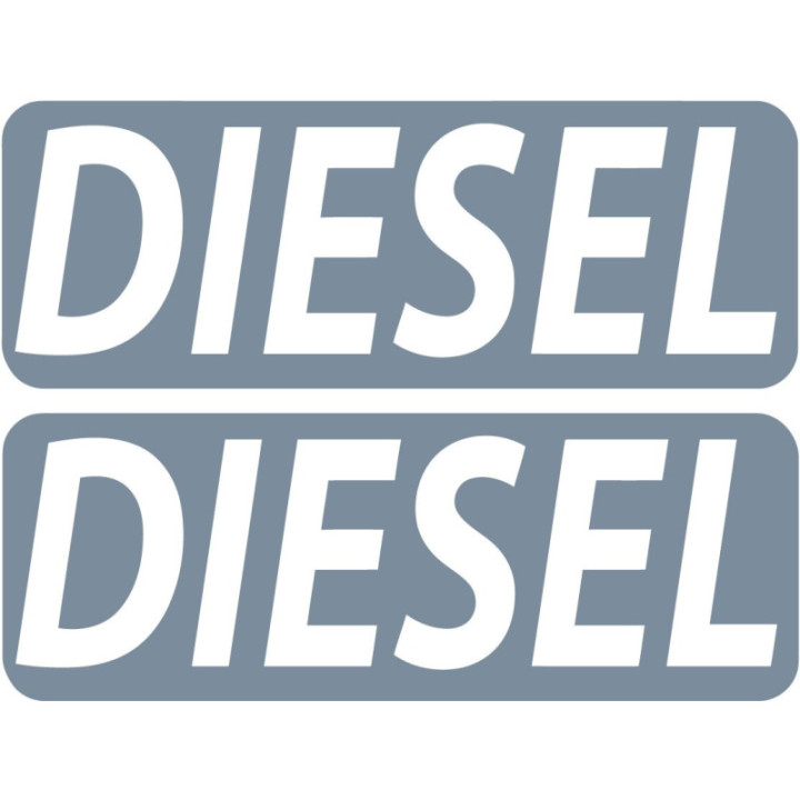 2x Diesel Style 5 Stickers Decals - DecalsHouse