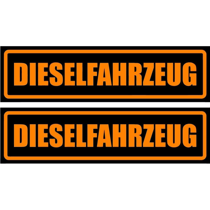 2x Kiwistar Diesel Stickers Decals - DecalsHouse