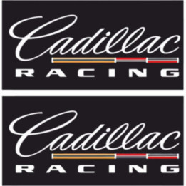 2x Cadillac Racing [Converted] Stickers Decals - DecalsHouse