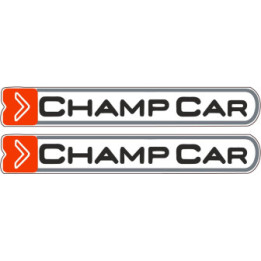 2x Champ Car Stickers Decals - DecalsHouse