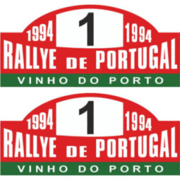 2x Rally De Portugal 1994 Stickers Decals - DecalsHouse