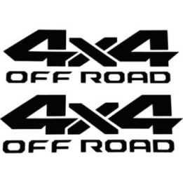 2x 4x4 Off Road 4wd Die Cut Stickers Decals - DecalsHouse