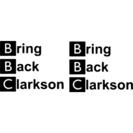 Bring Back Clarkson Stickers – Top Gear Decals (2-Pack)