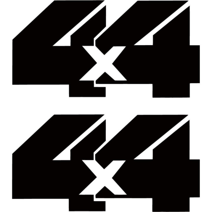 2x Ford 4x4 4wd Off Road Die Cut Stickers Decals - DecalsHouse