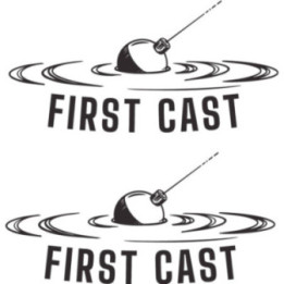 First Cast Bob Fishing 27 Die Cut Decals Stickers - DecalsHouse