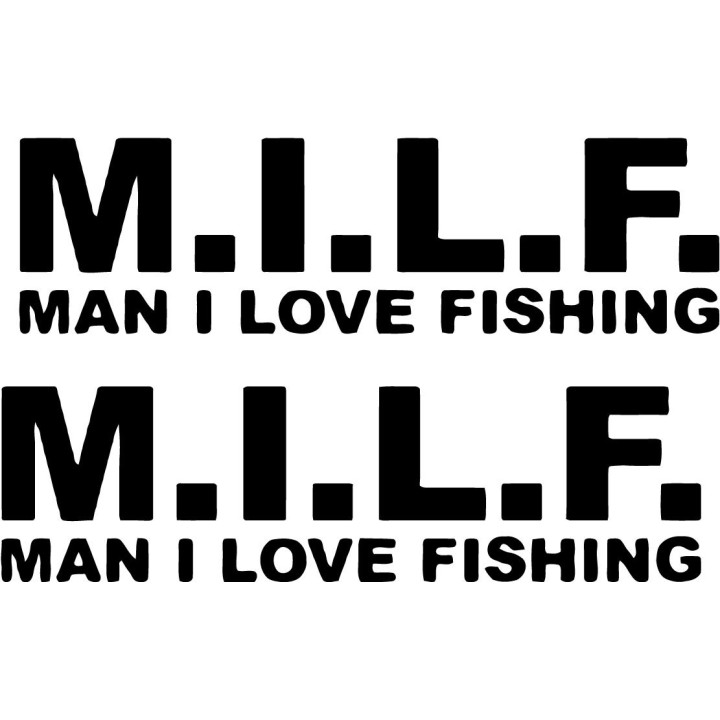 Gone Fishing Funny Die Cut Decals Stickers - DecalsHouse