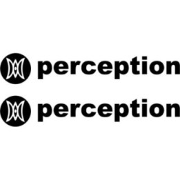 Perception Kayaks Stickers – Pescador Angler Touring Kayak Decals (2-Pack)