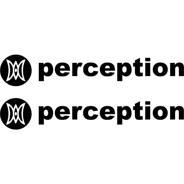 Perception Kayaks Stickers – Pescador Angler Touring Kayak Decals (2-Pack)