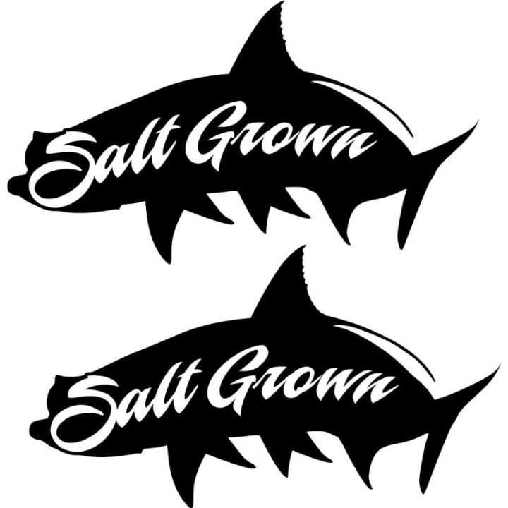 Salt Grown Die Cut Decals Stickers - DecalsHouse