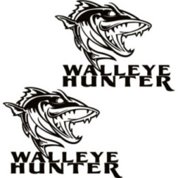 Walleye Fishing 29 Die Cut Decals Stickers - DecalsHouse