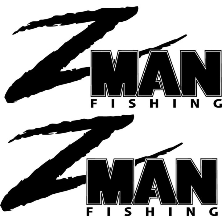Z-Man Fishing Stickers – ElaZtech Bass Fishing Decals (2-Pack)