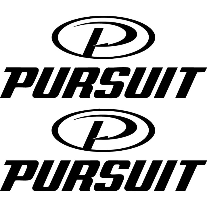 Pursuit Boat Fishing 27 Die Cut Decals Stickers - DecalsHouse