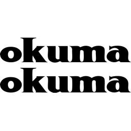 Okuma Fishing 22 Die Cut Decals Stickers - DecalsHouse