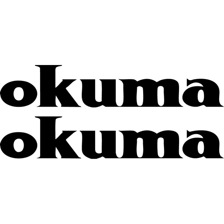 Okuma Fishing 22 Die Cut Decals Stickers - DecalsHouse