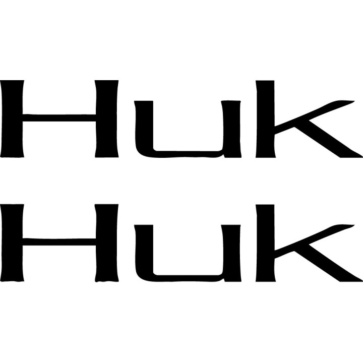 Huk Performance Fishing Die Cut 22 Decals Stickers - DecalsHouse