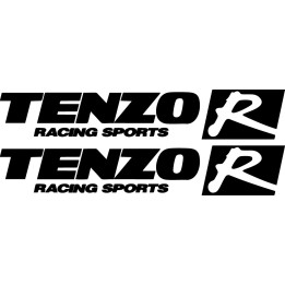 2x Tenzo Racing Sponsor Decal Sticker Decal Stickers - DecalsHouse