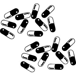 Akira Pills Stickers – Anime Capsule Decals (2-Pack)