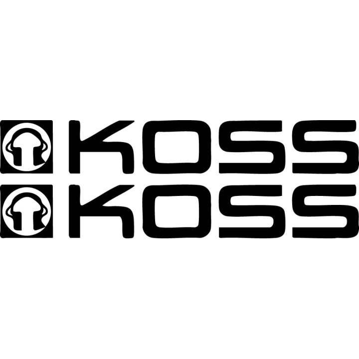 Buy Koss Audio Vinyl Decal Sticker Online