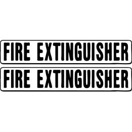 Buy Label Fire Extinguisher Boat Kit Decal Sticker Online