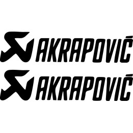 Buy Akrapovic 1 Decal Sticker Online