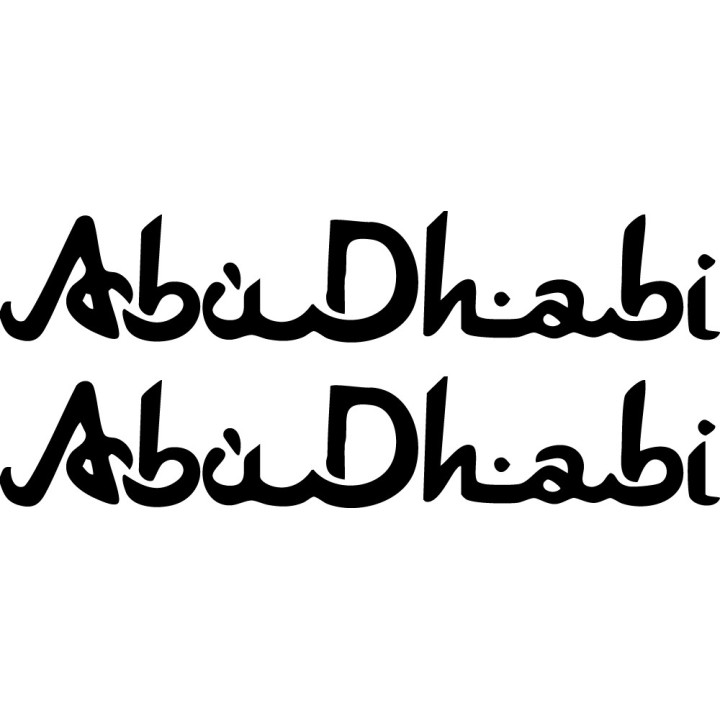 Buy Abu Dhabi Sticker Online