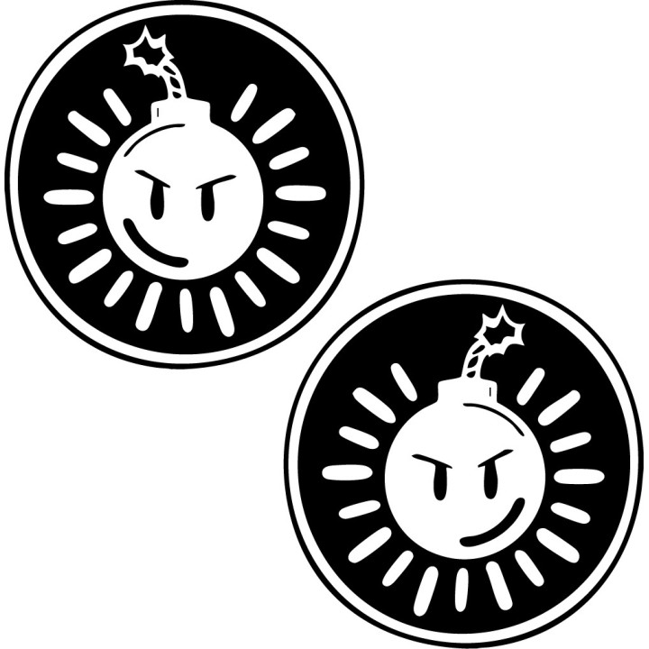 Sex Bob-Omb Stickers – Scott Pilgrim Band Decals (2-Pack)