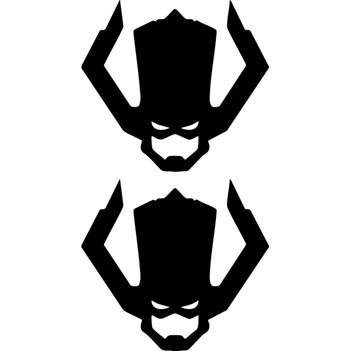 Galactus Stickers – Marvel Cosmic Villain Decals (2-Pack)