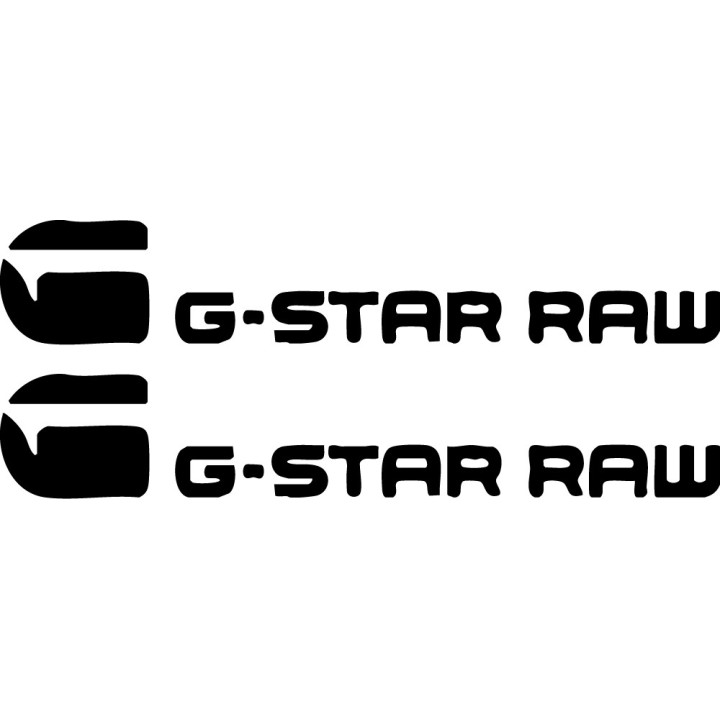 G-Star RAW Stickers – Urban Denim Decals (2-Pack)