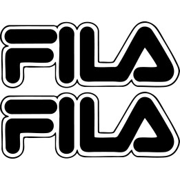 Fila Logo Stickers – Streetwear Fashion Decals (2-Pack)
