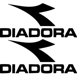 Diadora Stickers – Heritage Tennis Football Decals (2-Pack)