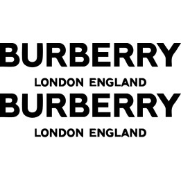 Burberry London England Stickers – Fashion Decals (2-Pack)