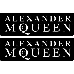 Alexander McQueen Stickers – Designer Decals (2-Pack)