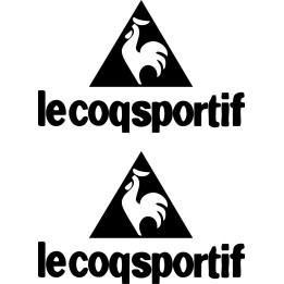 Le Coq Sportif Stickers – Retro Sport Decals (2-Pack)