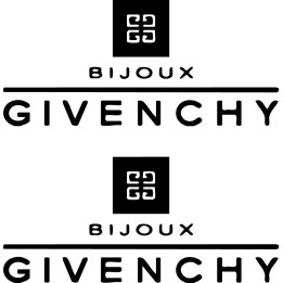 Givenchy Bijoux Stickers – Luxury Logo Decals (2-Pack)