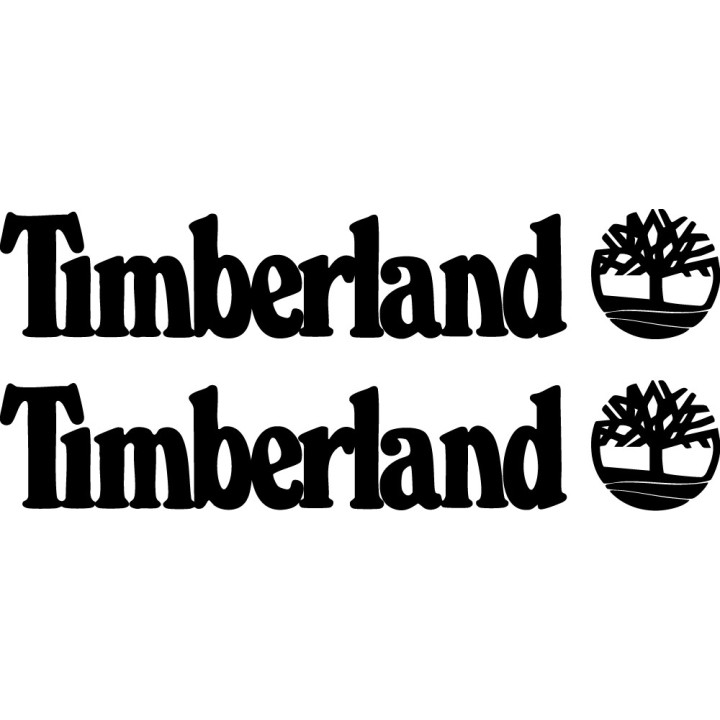 Timberland Stickers – Outdoor Hiking Decals (2-Pack)