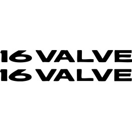 Buy 16 Valve Decal Sticker Online