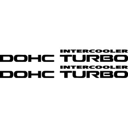 Buy Dohc Intercooler Turbo Vinyl Decal Sticker Online