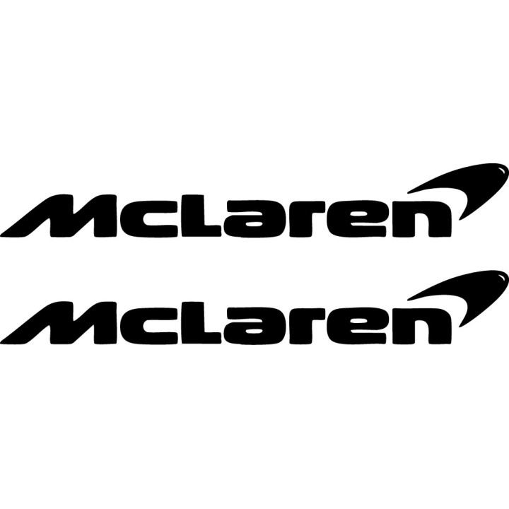 McLaren Stickers - 720S 750S Artura Supercar Decals (2-Pack)