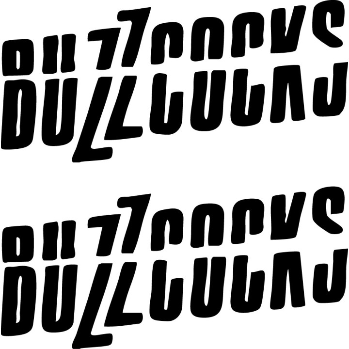 Buzzcocks Stickers – Punk Rock Band Decals (2-Pack)