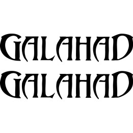Galahad Stickers – Progressive Rock Decals (2-Pack)