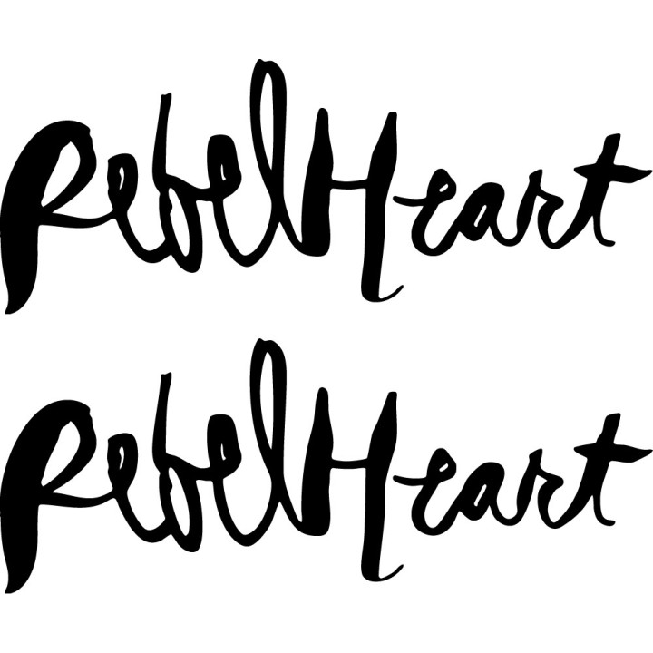 Madonna Rebel Heart Stickers – Tour Album Decals (2-Pack)