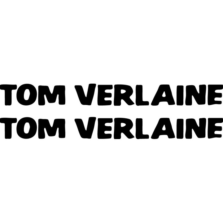 Tom Verlaine Stickers – Marquee Moon Decals (2-Pack)