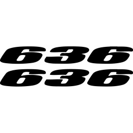 Buy 636 Decal Sticker Online