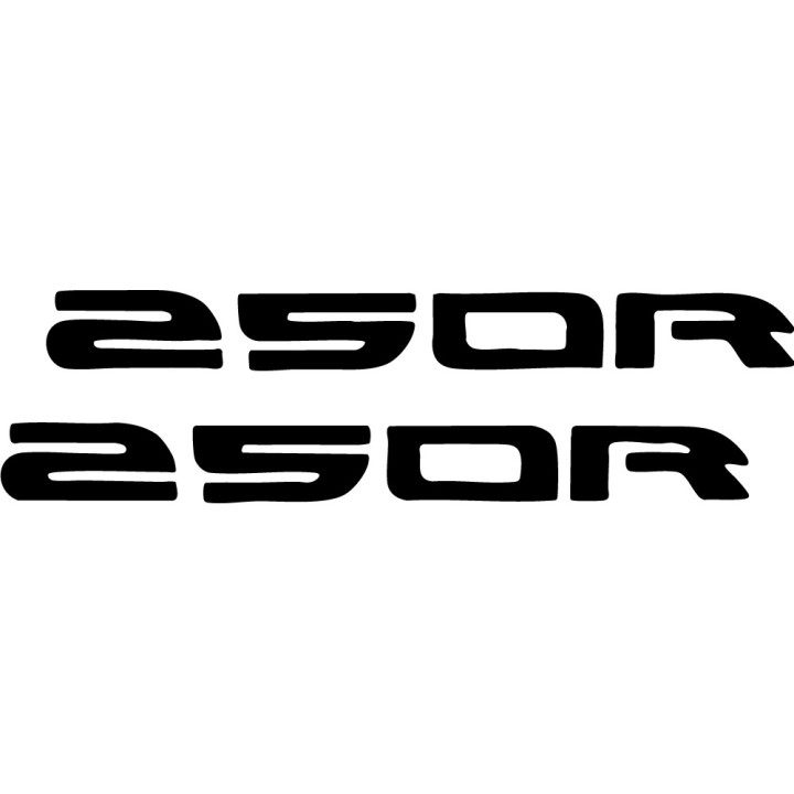 Buy 250r Decal Sticker Online