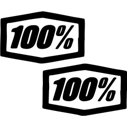 Buy 100 Percent Plaque Decal Sticker Online