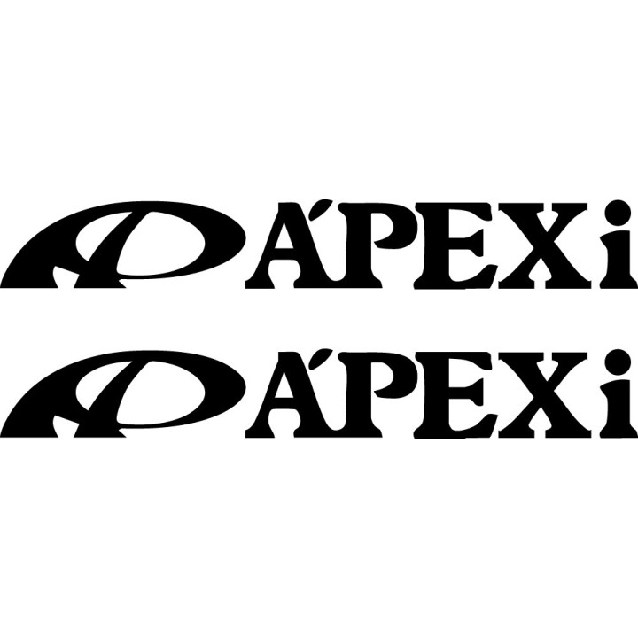 Buy Apexi Performance S 01pair Vinl Car Graphics Decal Sticker Online