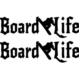 Buy Board Life Snowboard Sticker Online