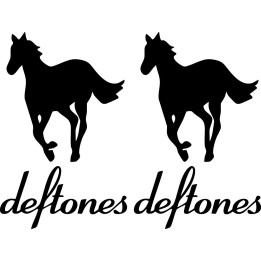 Deftones White Pony Stickers – Rock Band Decals (2-Pack)