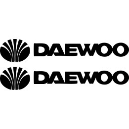Buy Daewoo Logo Ecriture Vinyl Decal Sticker Online