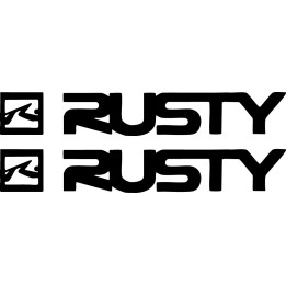 Buy Corporate Logo S Rusty Style 3 Decal Online